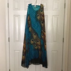 Ankle length Maxi Dress in small size